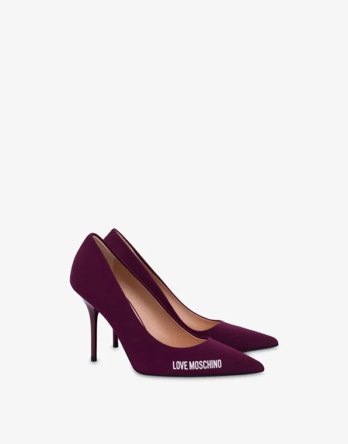 Neoprene Rubber Logo pumps