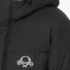 Nylon Puffer Jacket Laurel Crown Logo Nylon Puffer Jacket Laurel Crown Logo