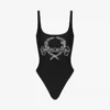 One-Piece Swimsuit Laurel Crown Logo