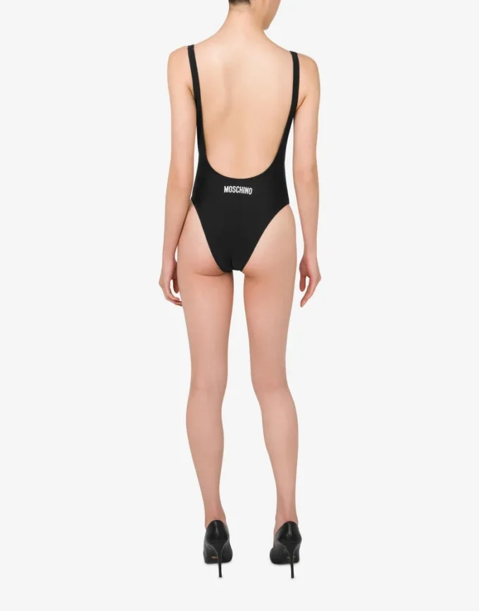 One-Piece Swimsuit Laurel Crown Logo