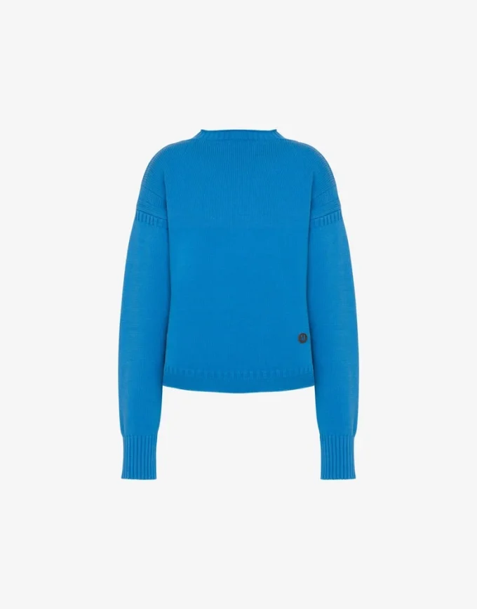 Organic cotton blend pullover