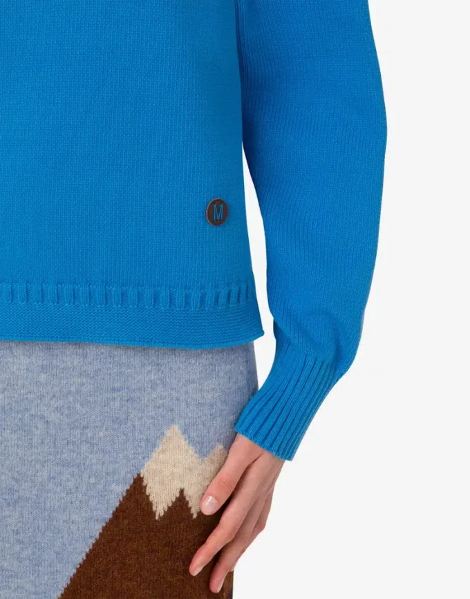 Organic cotton blend pullover
