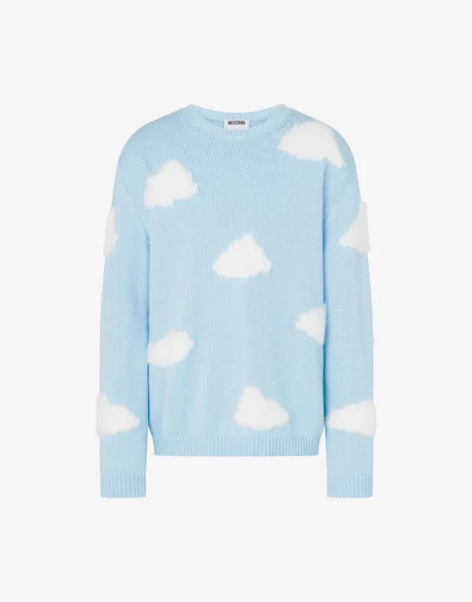 Organic cotton blend pullover Archive Cloud