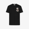 Organic cotton jersey polo shirt Moschino Teddy Bear