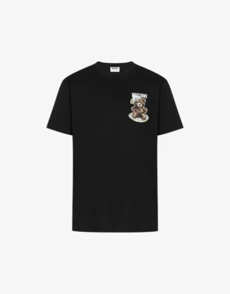 Organic cotton jersey polo shirt Moschino Teddy Bear Organic cotton jersey polo shirt Moschino Teddy Bear