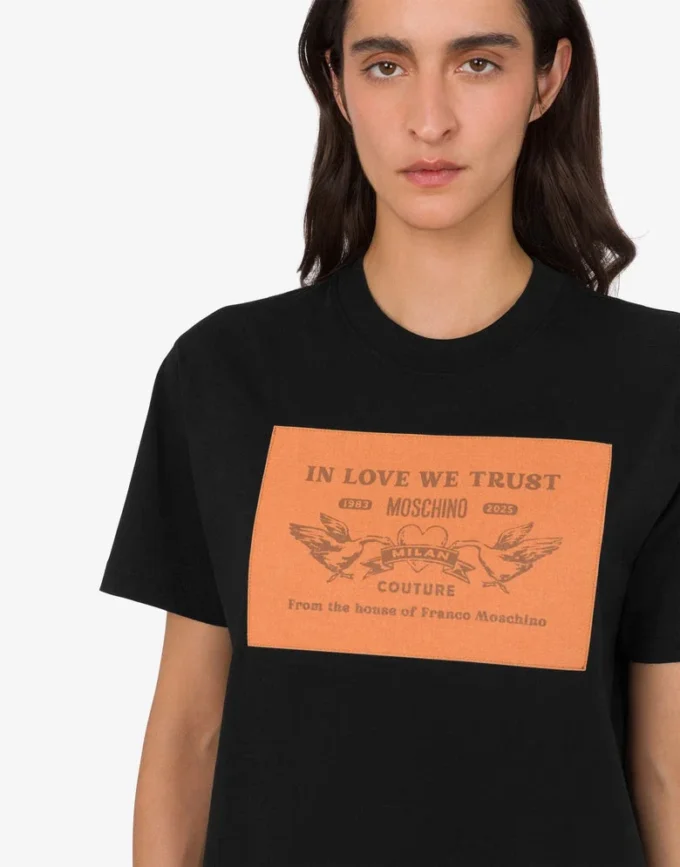 Organic cotton jersey T-shirt