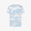 Organic cotton jersey T-shirt Archive Clouds