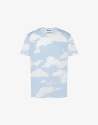 Organic cotton jersey T-shirt Archive Clouds Organic cotton jersey T-shirt Archive Clouds
