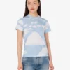 Organic cotton jersey T-shirt Archive Clouds