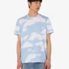 Organic cotton jersey T-shirt Archive Clouds