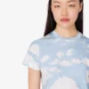 Organic cotton jersey T-shirt Archive Clouds