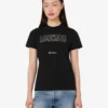 Organic cotton jersey T-shirt decorated