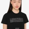 Organic cotton jersey T-shirt decorated
