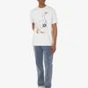 Organic cotton jersey T-shirt Goose