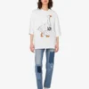 Organic cotton jersey T-shirt Goose