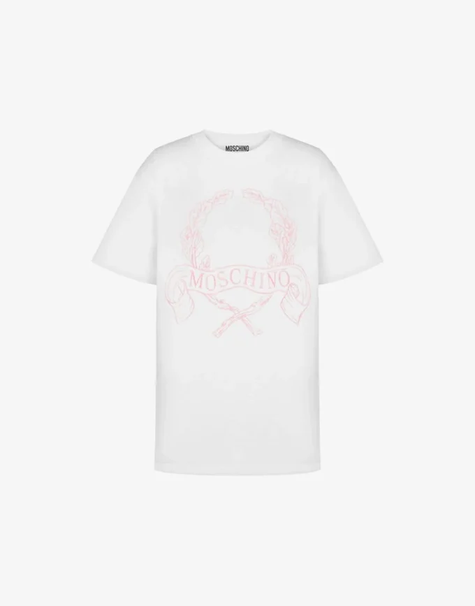 Organic cotton jersey T-shirt Laurel Crown