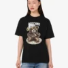 Organic cotton jersey T-shirt Moschino Teddy Bear