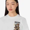 Organic cotton jersey T-shirt Moschino Teddy Bear