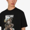 Organic cotton jersey T-shirt Moschino Teddy Bear