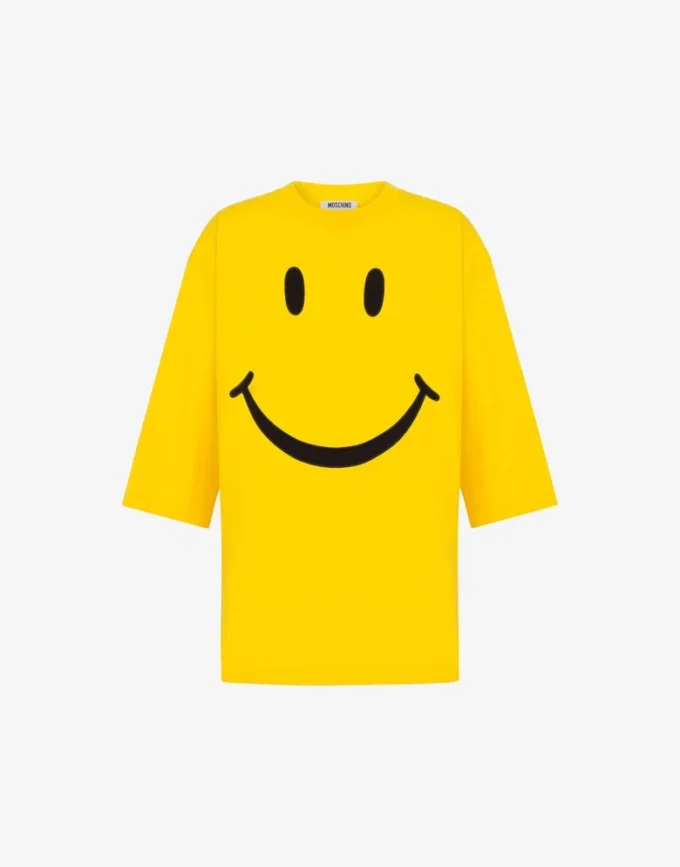 Organic cotton jersey T-shirt Smiley® Organic cotton jersey T-shirt Smiley®