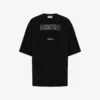 Organic jersey T-shirt decorated