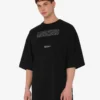 Organic jersey T-shirt decorated