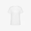 Organic Jersey T-shirt Goose Embroidery