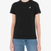 Organic Jersey T-shirt Goose Embroidery