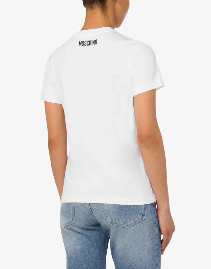 Organic Jersey T-shirt Goose Embroidery