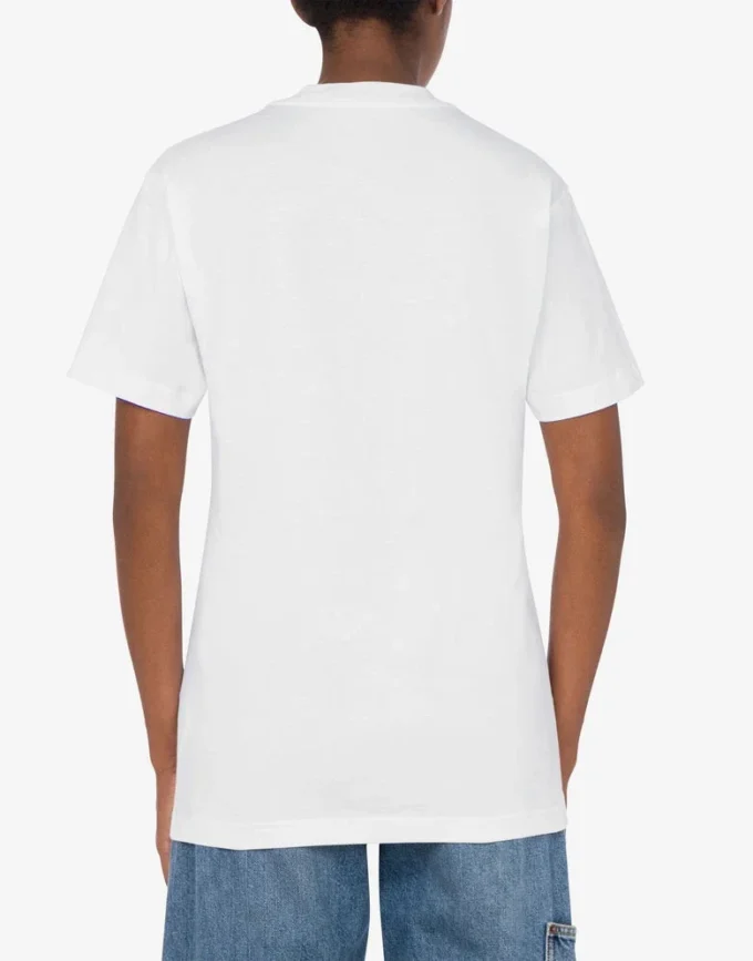 Organic Jersey T-shirt Goose Print