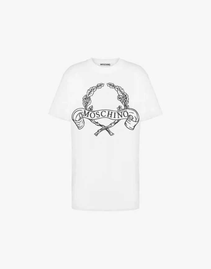 Organic Jersey T-shirt Laurel Crown Logo