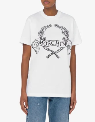 Organic Jersey T-shirt Laurel Crown Logo