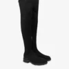 Over-the-knee boots in lycra