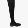 Over-the-knee boots in lycra