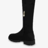 Over-the-knee boots in lycra