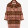 Oversized coat in soft fabric Oversized coat in soft fabric