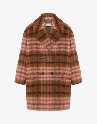 Oversized coat in soft fabric Oversized coat in soft fabric
