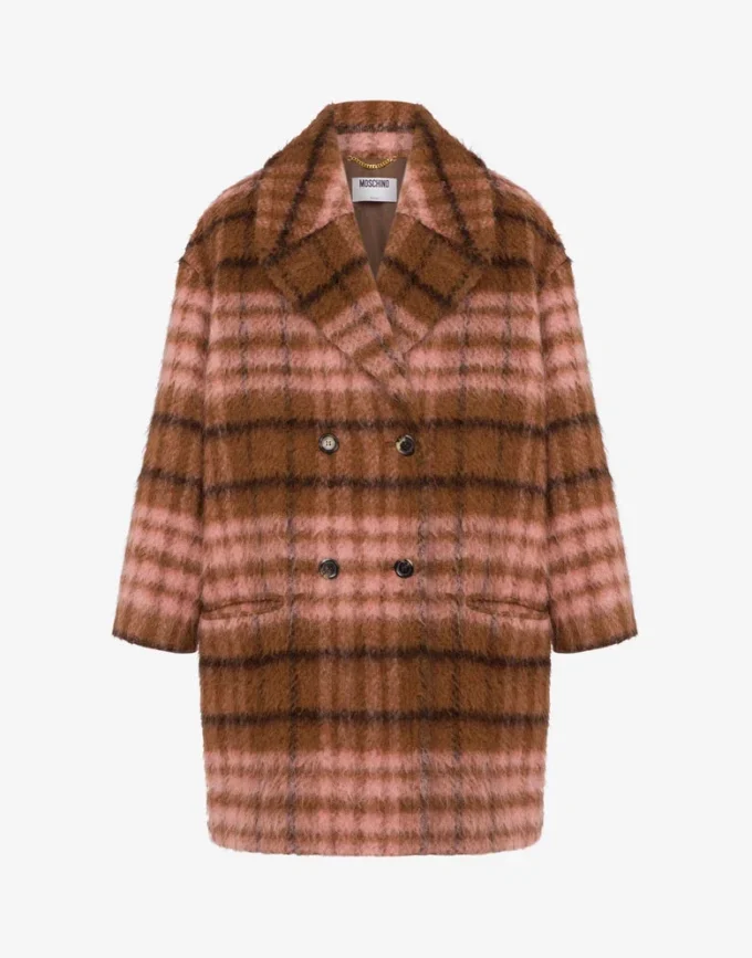 Oversized coat in soft fabric Oversized coat in soft fabric