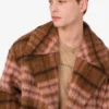 Oversized coat in soft fabric Oversized coat in soft fabric