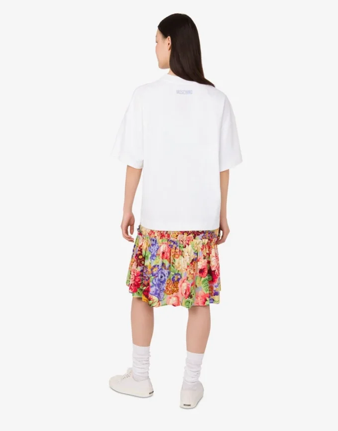 Oversized cotton dress Moschino Teddy Bear