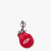 Padded nappa leather charm