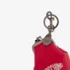 Padded nappa leather charm