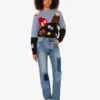 Patchwork denim pants Patchwork denim pants