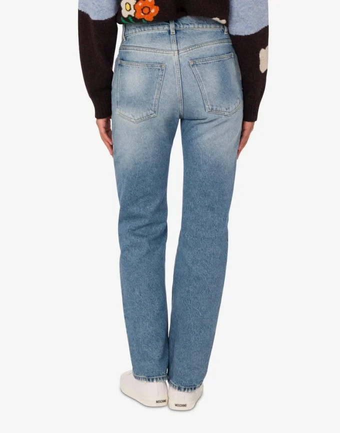 Patchwork denim pants Patchwork denim pants