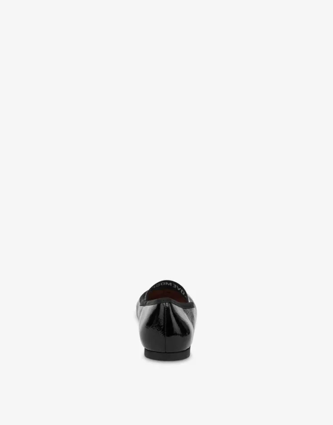 Patent leather ballet flats