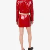 Patent leather biker crop jacket Patent leather biker crop jacket
