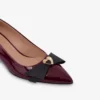 Patent leather pumps