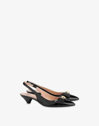 Patent leather slingback Patent leather slingback