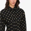 Polka Dots printed cotton poplin dress