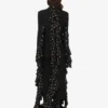 Polka Dots wool blend diagonal jacket